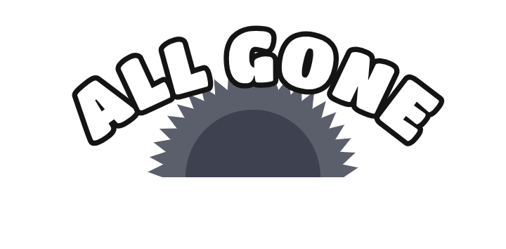All Gone Stump Grinding logo